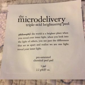 Philosophy microdelivery acid brightening peel